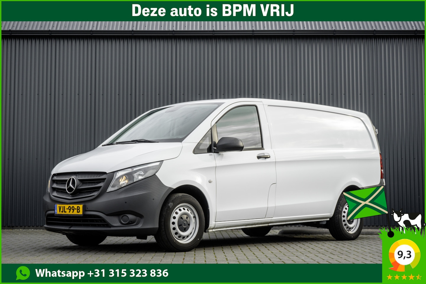 Mercedes-Benz Vito - **116 CDI L2H1 | Euro 6 | Camera | 164 PK | Cruise | PDC | A/C** - AutoWereld.nl