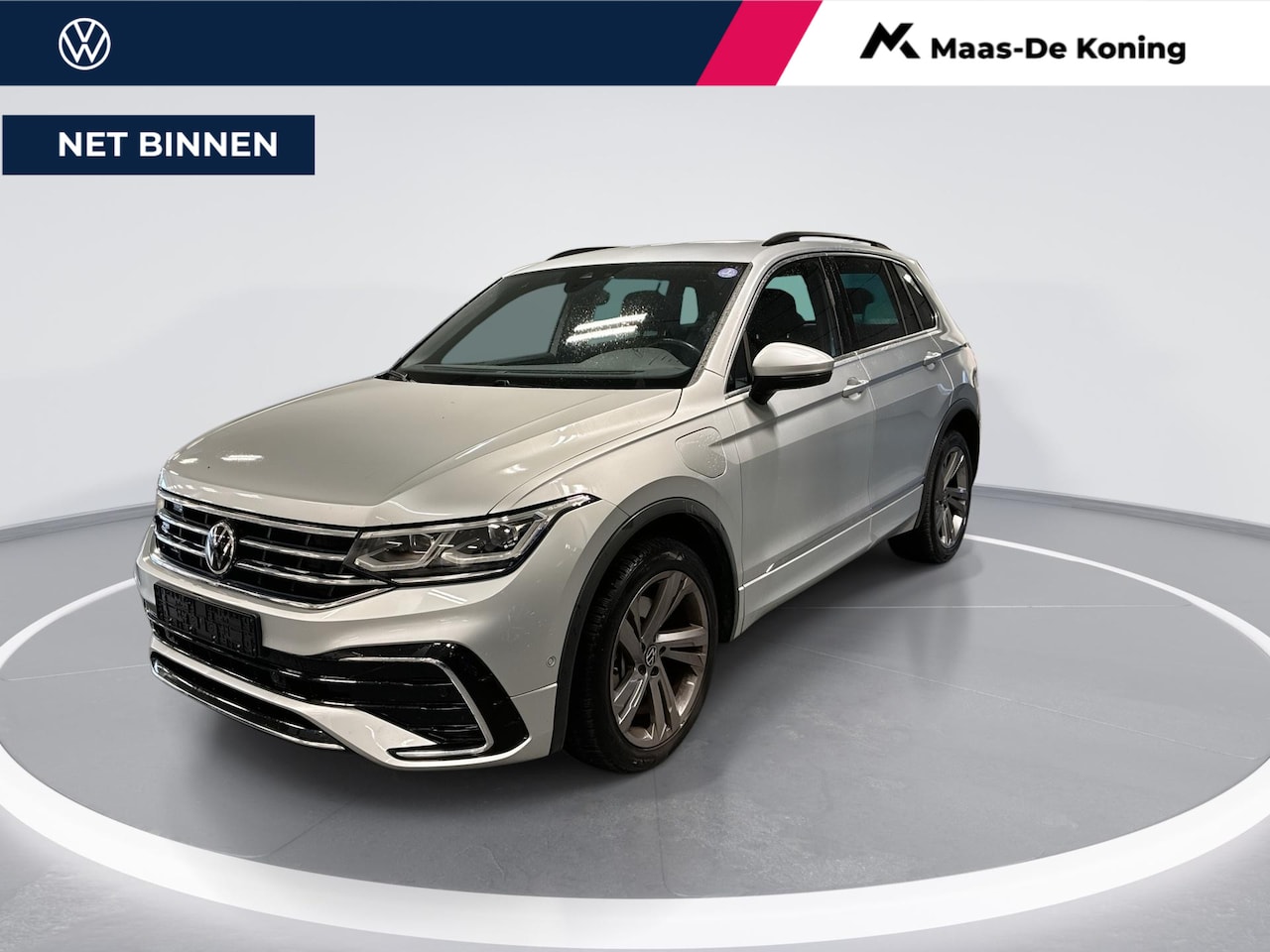 Volkswagen Tiguan - 1.4 TSI 245pk DSG eHybrid R-Line Business+ · Camera · Matrix LED · Side Assist · Parkeer A - AutoWereld.nl