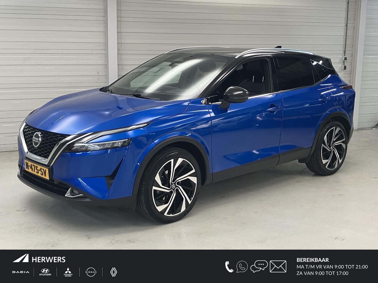 Nissan Qashqai - 1.3 MHEV Xtronic Tekna Plus / Eerste Eigenaar / Dealer Onderhouden / Afneembare Trekhaak 1 - AutoWereld.nl