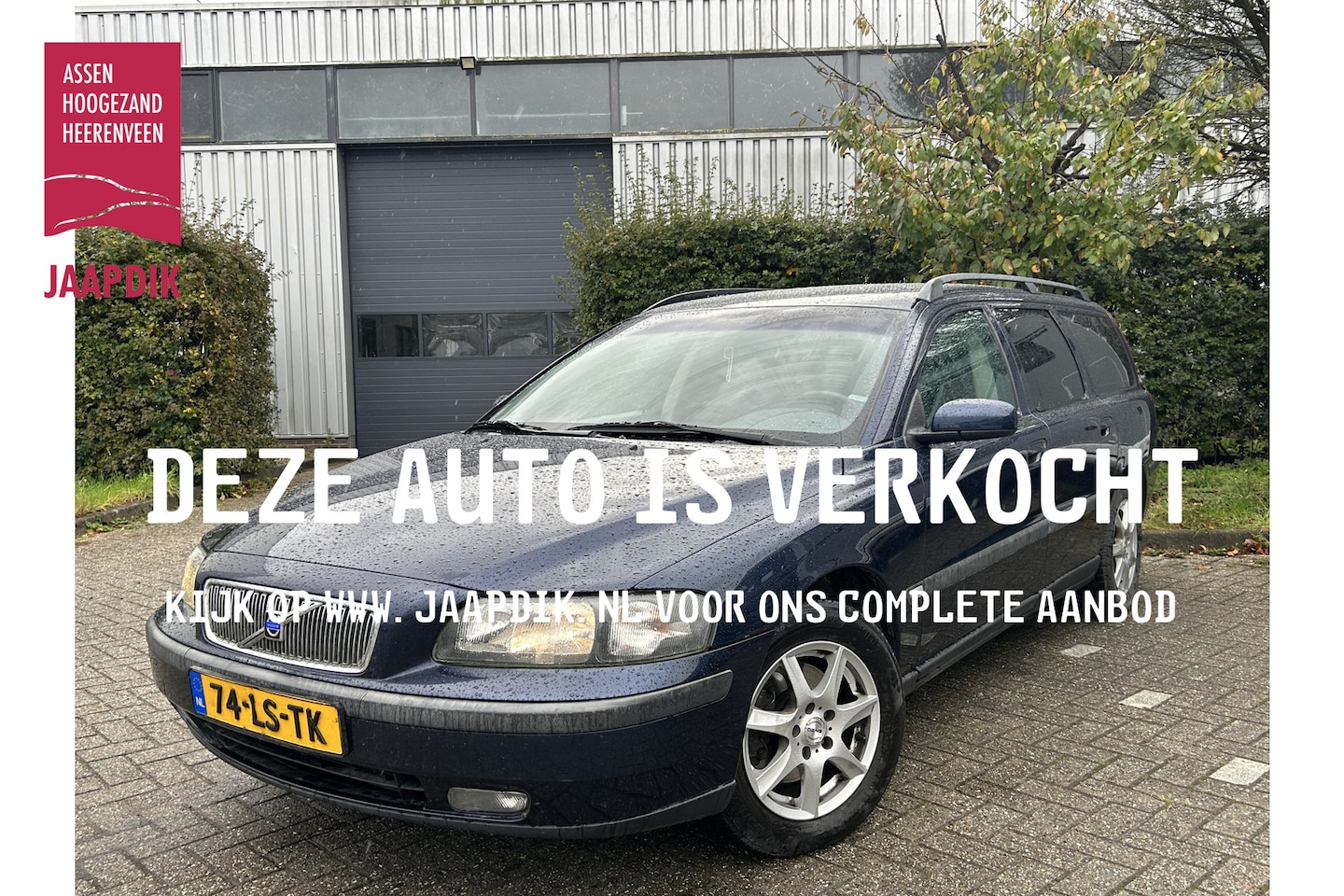 Volvo V70 - BWJ 2003 2.4 141 PK Edition I YOUNGTIMER | TREKHAAK | CLIMA  | STUURBEKR. | CENTR.VERGR. | - AutoWereld.nl