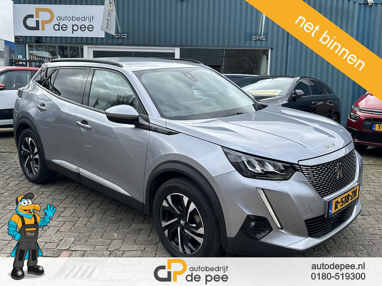 Peugeot e-2008 - EV Blue Lease Active 50 kWh GARANTIE/CLIMA/CARPLAY/CAMERA/CRUISE/NAVI/LICHTM. rijklaarprij - AutoWereld.nl