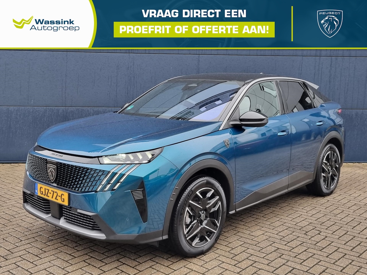 Peugeot 3008 - 1.2 HYBRID 136pk e-DCS6 GT | Stoel-/Stuurverwarming | Climate Control | Alcantara Bekledin - AutoWereld.nl