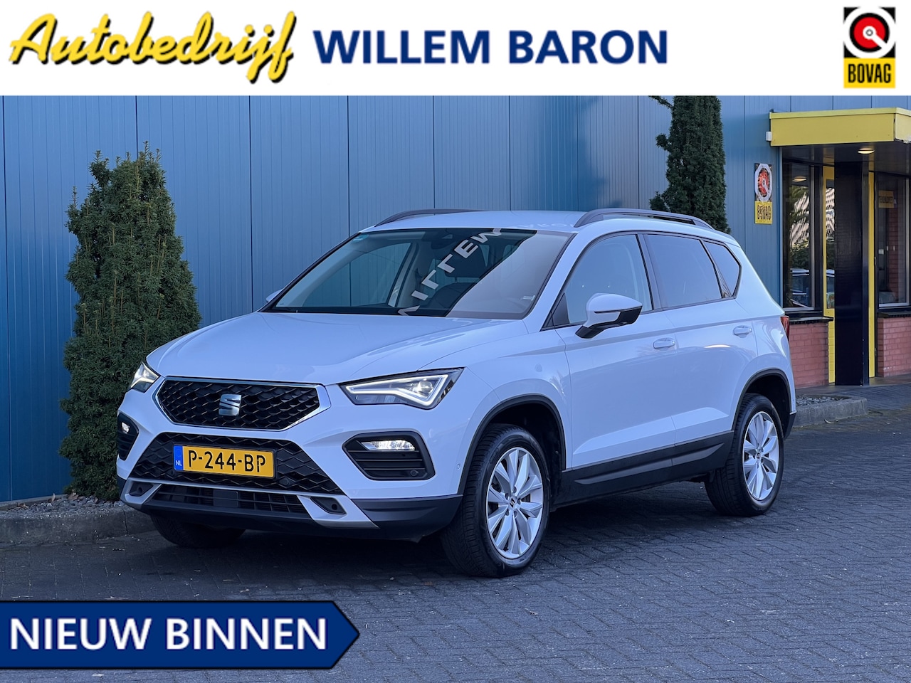 SEAT Ateca - 1.5 TSI DSG AUT. Style Business Intense CARPLAY | ELEK.TREKH | ADAPT.CRUISE | NAV | CAM | - AutoWereld.nl