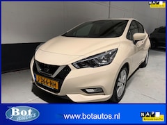 Nissan Micra - 1.0 IG-T N-Connecta / 1E EIGENAAR / 82.000 KM / AIRCO / NL-AUTO / BLUETOOTH / PARKEERSENSO
