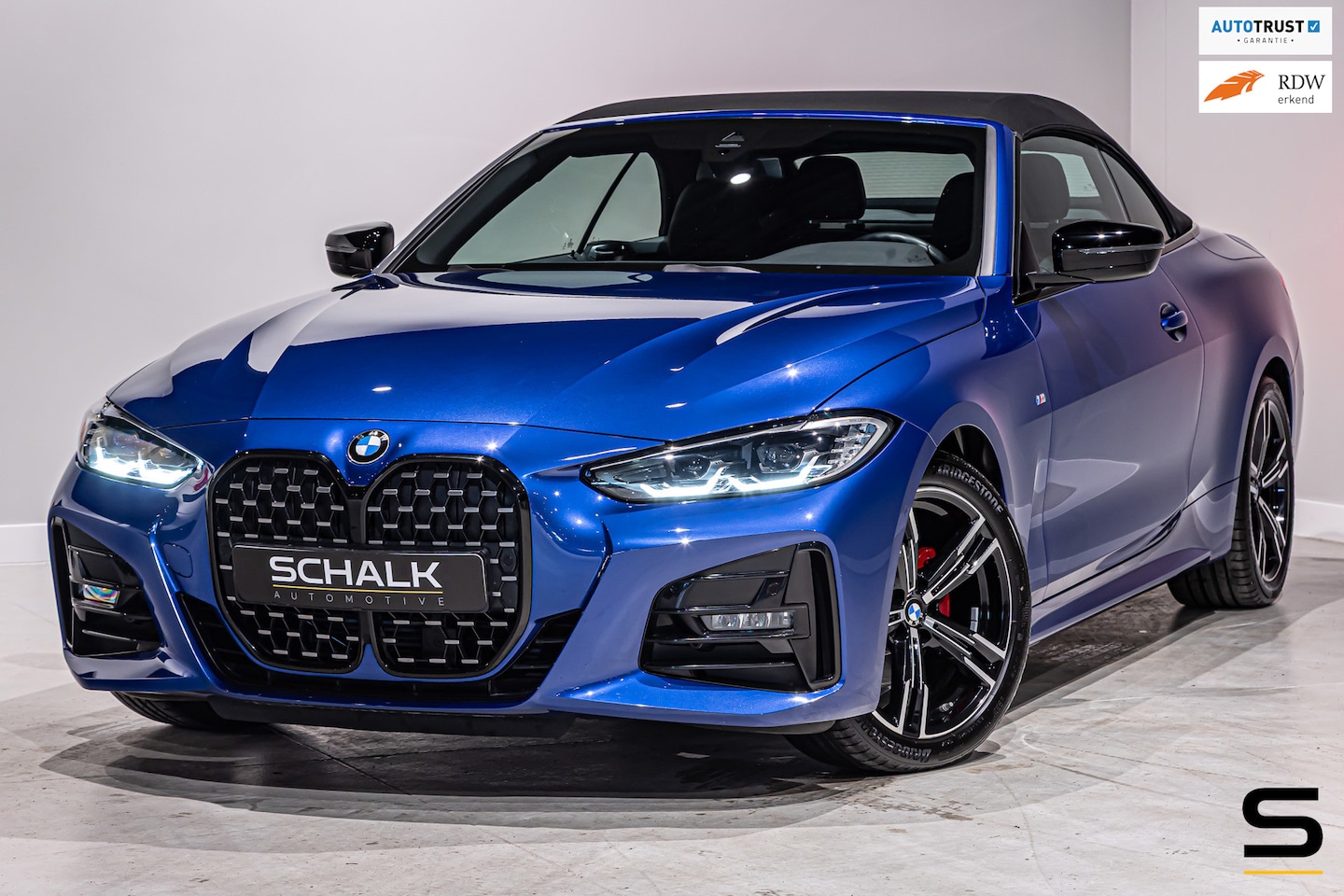 BMW 4-serie Cabrio - 420i High Executive|M-sport|Leder|Cam - AutoWereld.nl