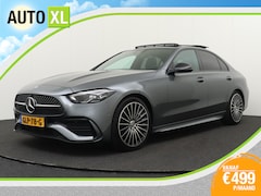 Mercedes-Benz C-klasse - 180 AMG Night-Pakket Pano-dak Leder 19'LMV