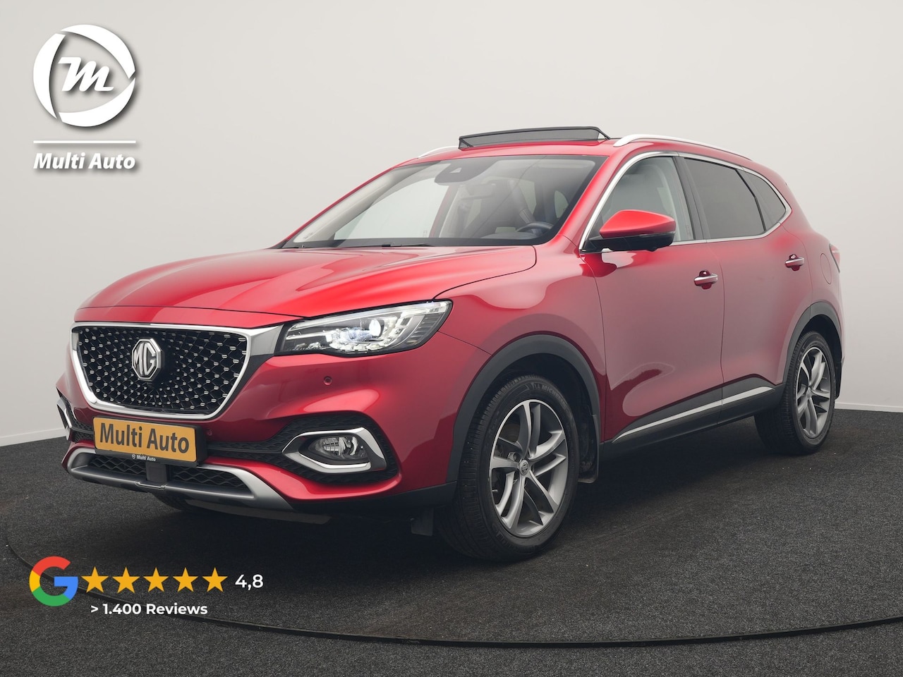 MG EHS - 1.5 TGDI Luxury PHEV 258pk Dealer O.H | Trekhaak | Panodak | 360 Camera | Adaptive Cruise - AutoWereld.nl