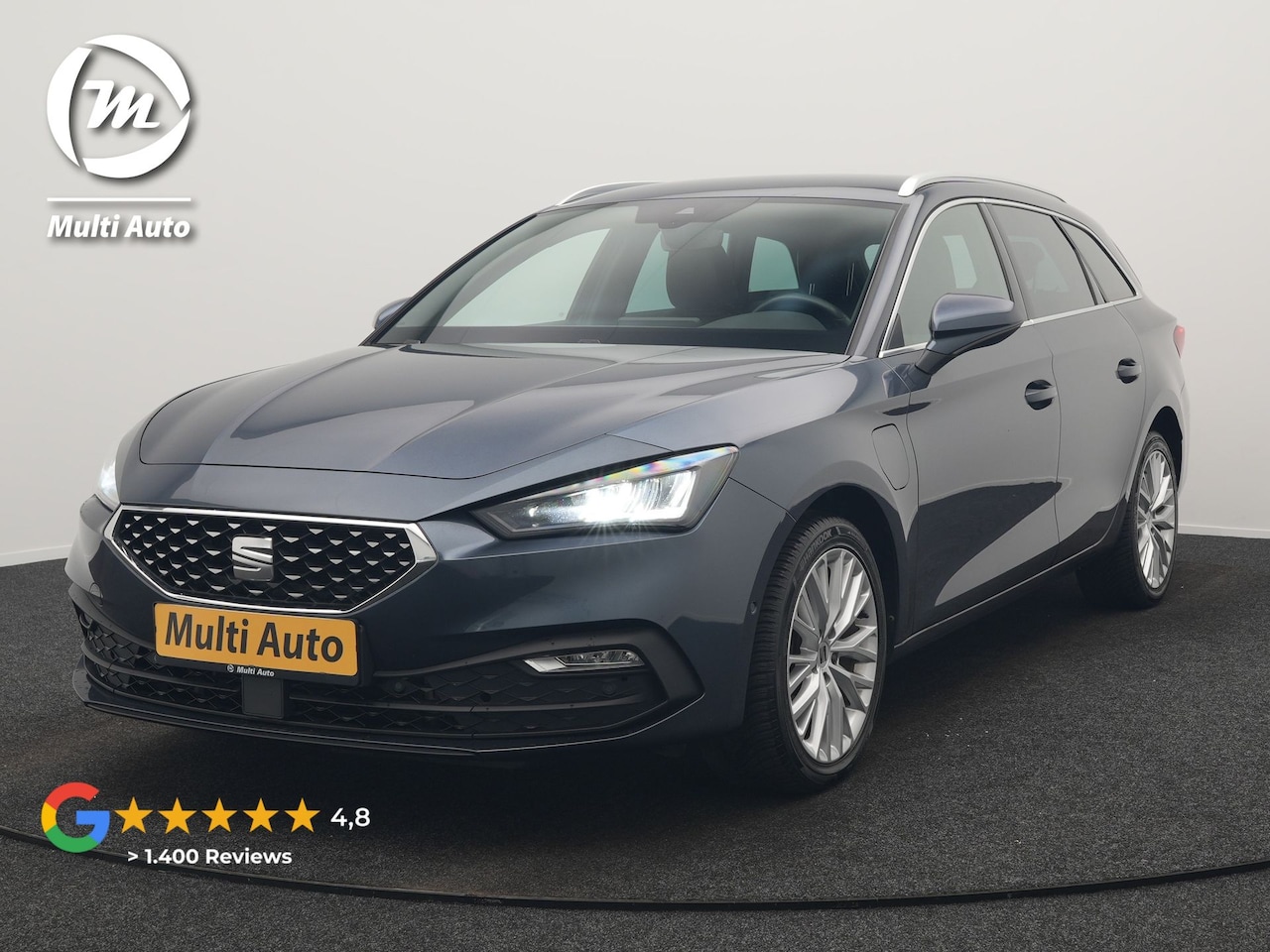 SEAT Leon Sportstourer - 1.4 TSI eHybrid Xcellence PHEV 204pk Dealer O.H. | Trekhaak Af Fabriek | Camera | Sportsto - AutoWereld.nl