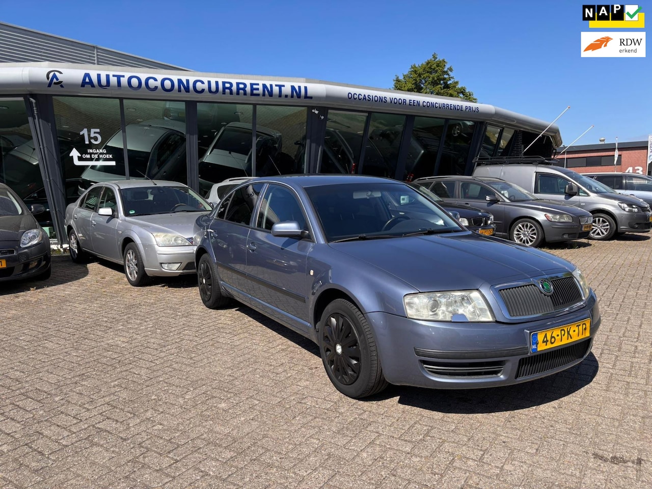 Skoda Superb - 2.0 Classic 2.0 Classic, Nieuwe APK, Airco, Dakdragers, Inruil mogelijk - AutoWereld.nl
