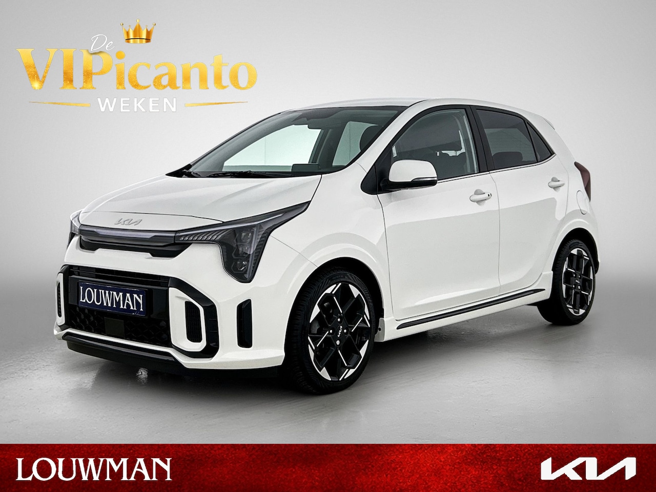 Kia Picanto - 1.0 DPI GT-Line | Automaat | Leder | Full-Led | Apple Carplay | Full LED | - AutoWereld.nl