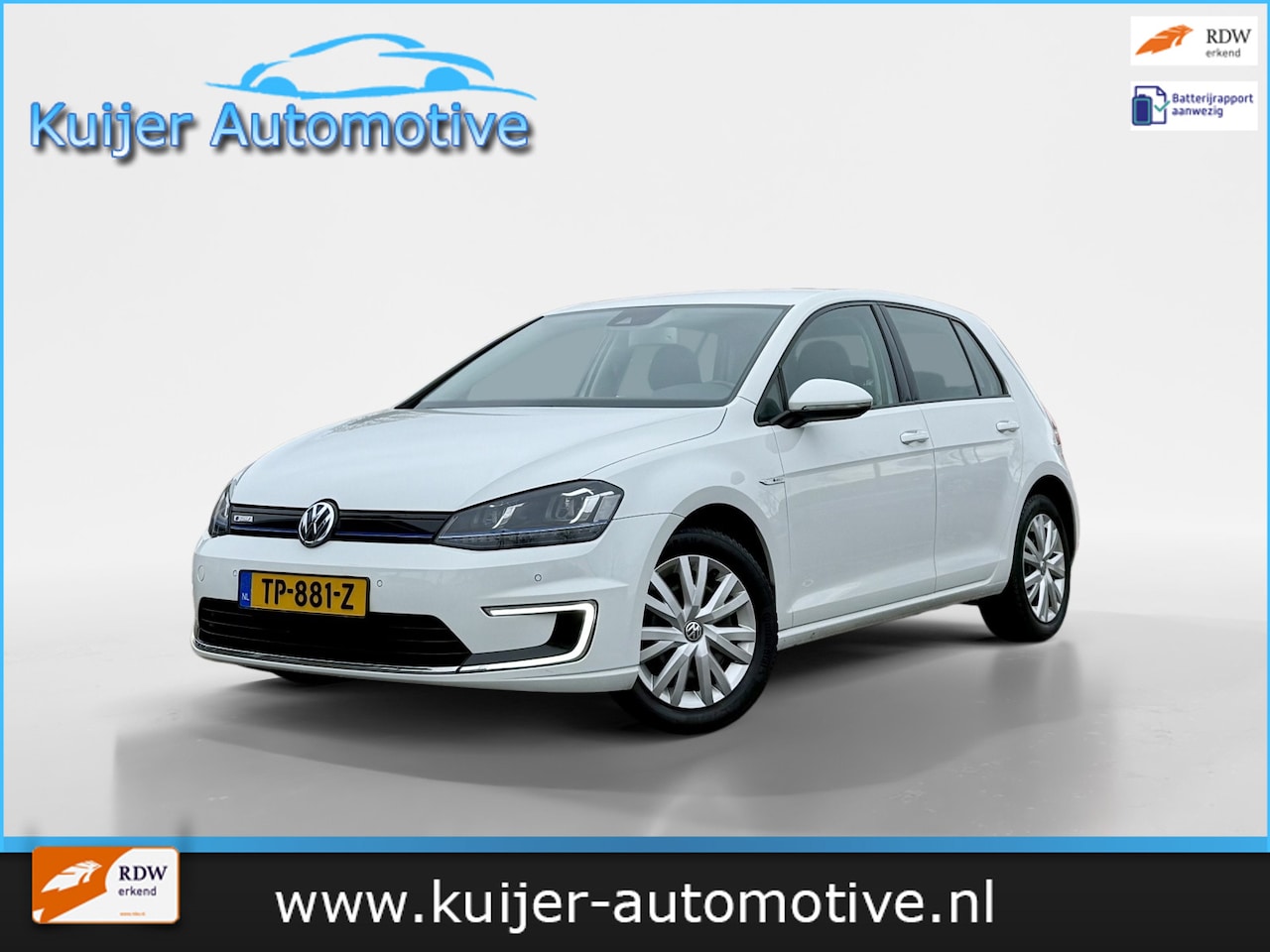 Volkswagen e-Golf - E-Golf SOH 85% - AutoWereld.nl