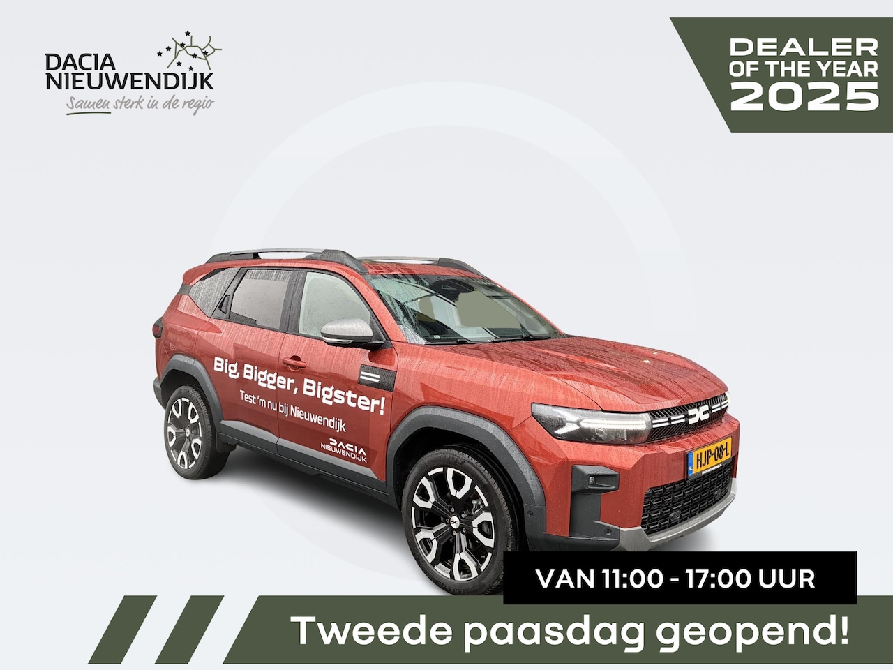 Dacia Bigster - 1.8 Hybrid 155 Journey / Pack Winter / Pack Assist / Velgen 19" / Panoramadak - AutoWereld.nl