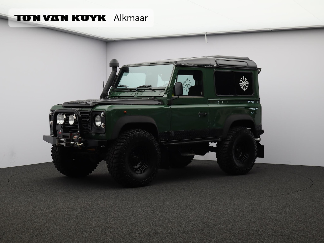 Land Rover Defender Hard Top - 2.5 Tdi 90" Lier / snorkel / AT banden - AutoWereld.nl