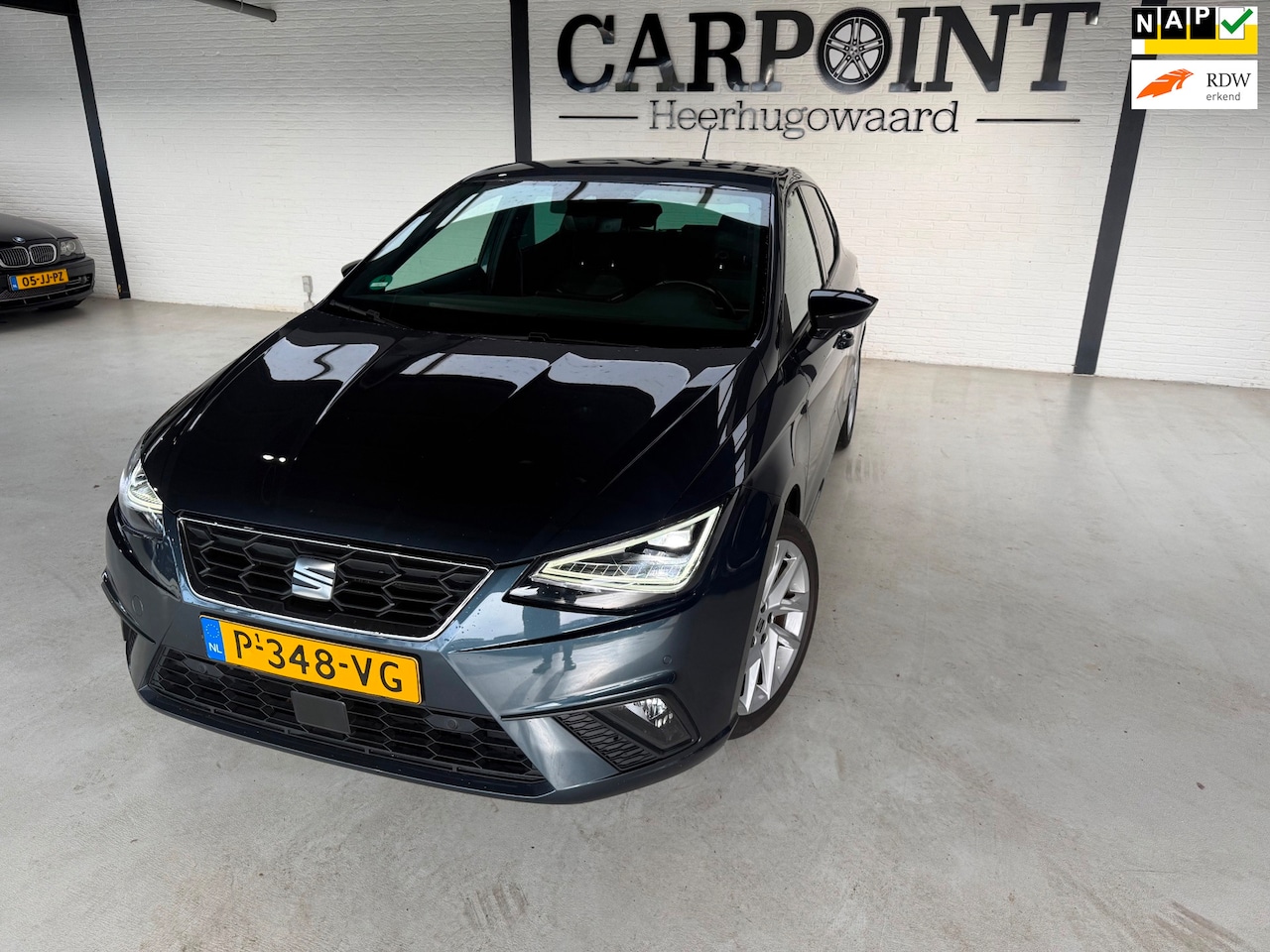 SEAT Ibiza - 1.0 EcoTSI FR 2022 Deal O.H Orig NL NAP Carplay Cruise Pdc Navi Clima BTW Auto - AutoWereld.nl