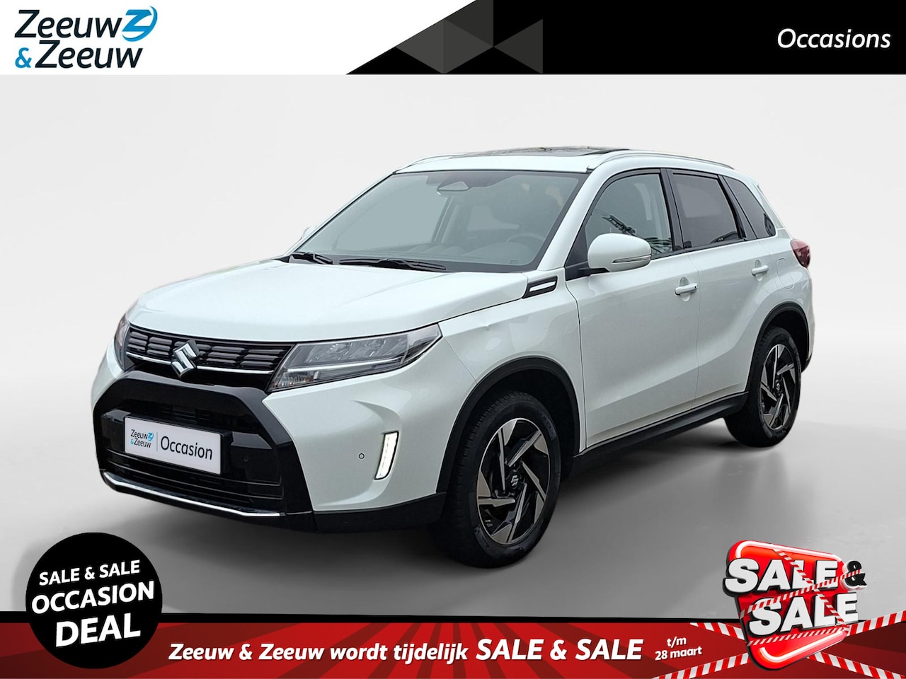 Suzuki Vitara - 1.5 Hybrid Select automaat | Kantel / schuifdak | 17" lichtmetalen velgen | Navigatie | Ac - AutoWereld.nl