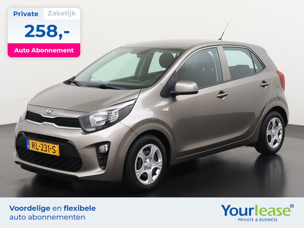 Kia Picanto - 1.0 CVVT EconomyPlusLine | All-in 258,- Private Lease | Direct uit voorraad - AutoWereld.nl
