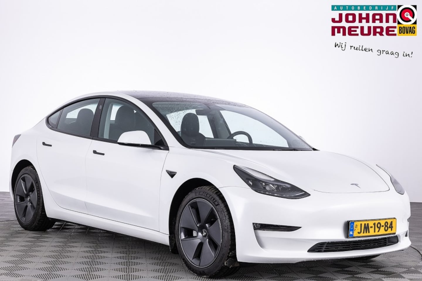 Tesla Model 3 - Long Range RWD Long Range AWD 75 kWh *SOH 95%* LEDER | PANORAMADAK - AutoWereld.nl