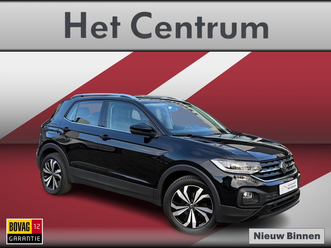 Volkswagen T-Cross - 1.5 TSI Style DSG - Digi cockpit - LED - Vol. Airco - AutoWereld.nl