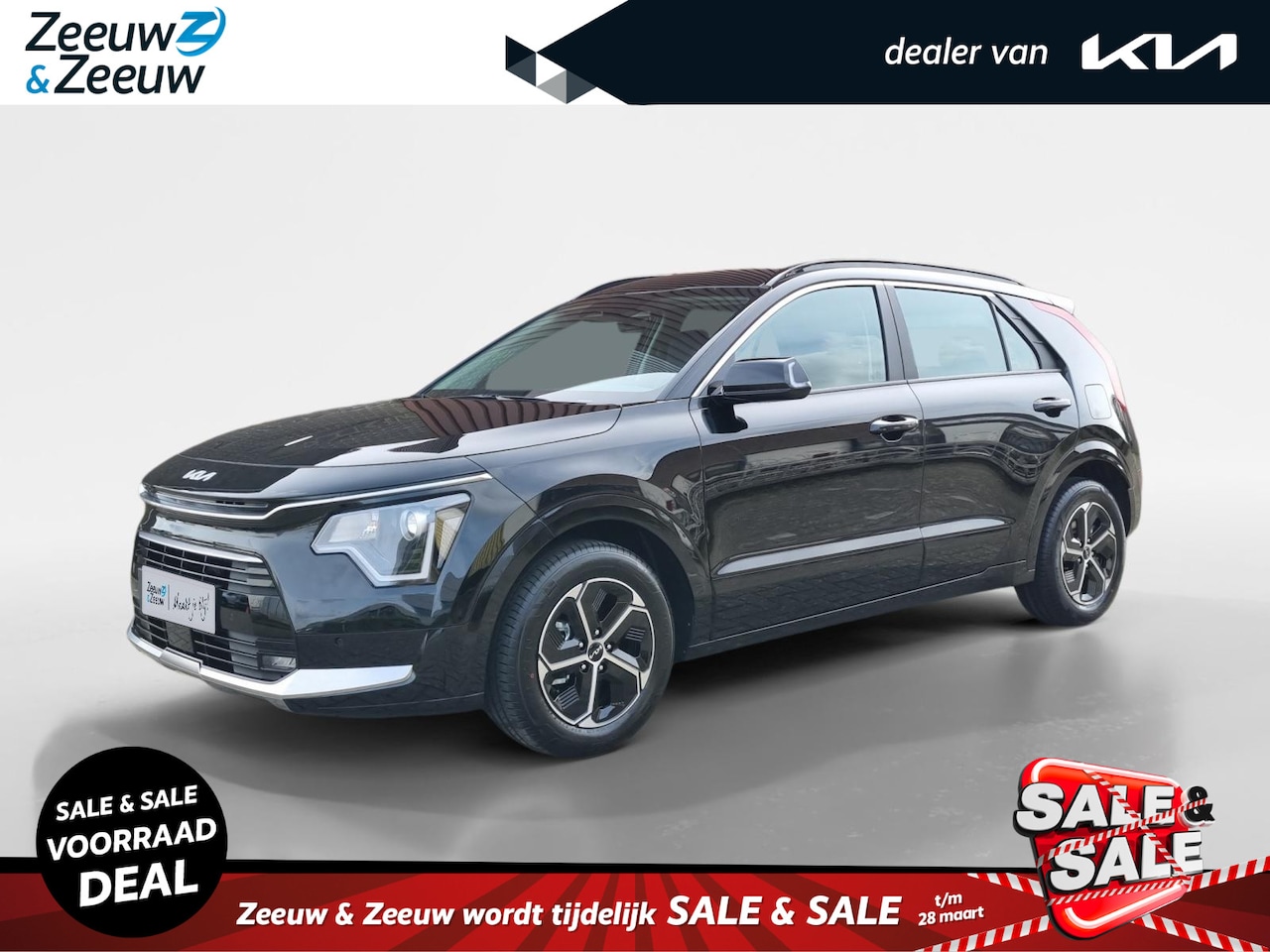 Kia Niro - 1.6 GDi Hybrid DynamicLine | Enkele kleuren op voorraad bel voor info | NU MET €3.000 inru - AutoWereld.nl