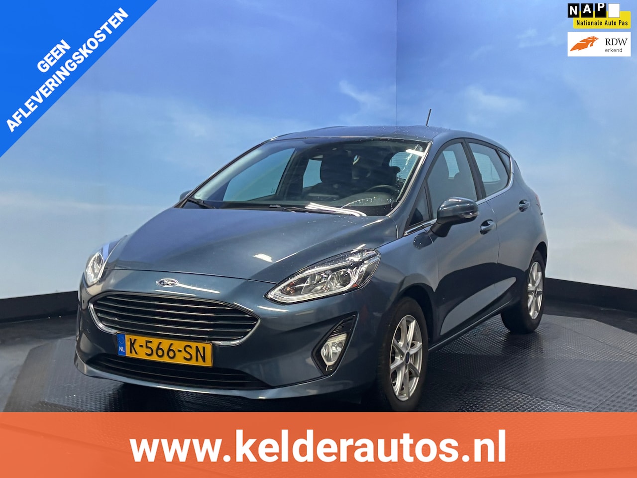 Ford Fiesta - 1.0 EcoBoost Titanium Navi | Cruise | Clima | PDC - AutoWereld.nl