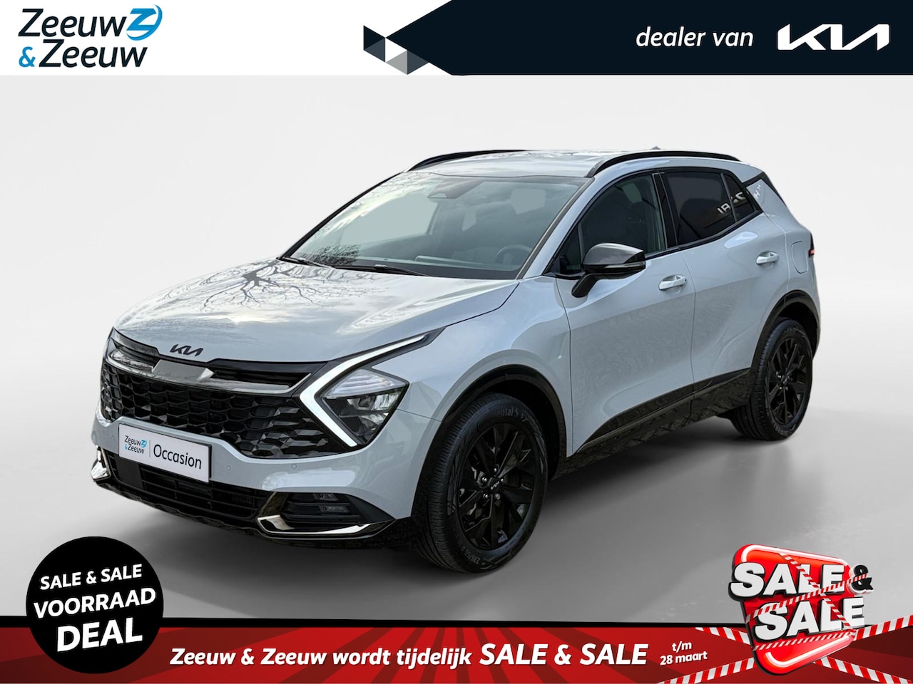 Kia Sportage - 1.6 T-GDi Hybrid Dark Edition | Camera | Stuurverwarming | Stoelverwarming voor + achter | - AutoWereld.nl