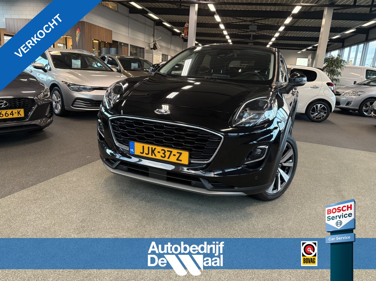Ford Puma - 1.0 EcoB.125pk Hybrid ST-Line X First Edition B&O-AUDIO/CAMERA/DODEHOEK/KEYLESS/PDC/18INCH - AutoWereld.nl