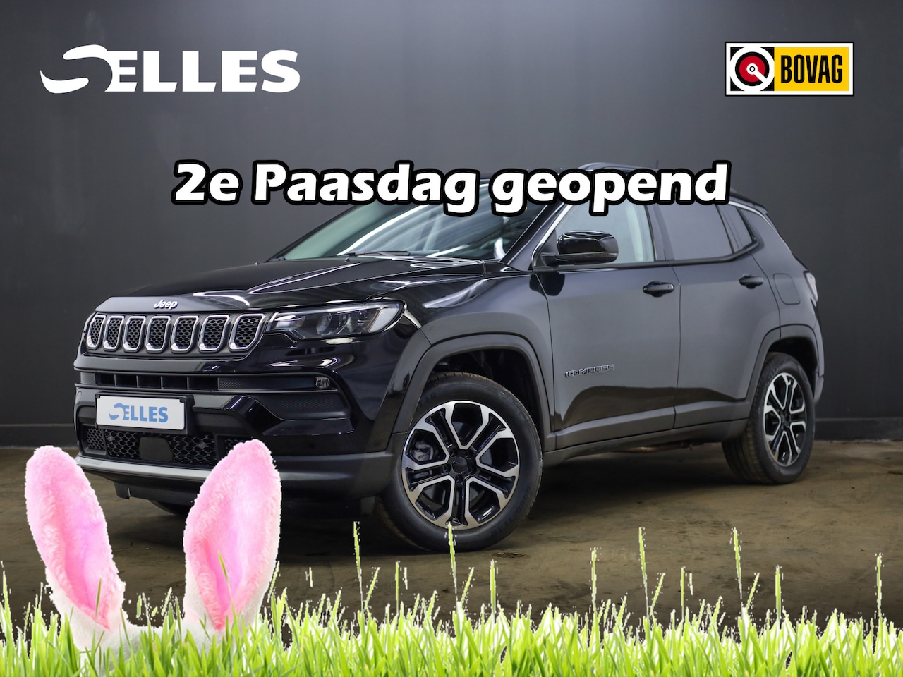 Jeep Compass - 4xe 190 Plug-in Hybrid Electric Limited | Camera | Apple Carplay / Android Auto - AutoWereld.nl