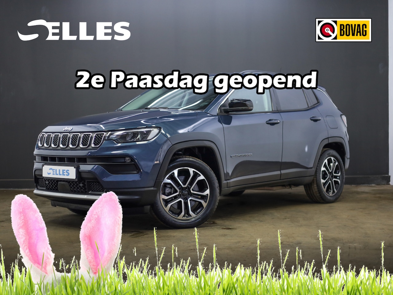 Jeep Compass - 4xe 190 Plug-in Hybrid Electric Limited | Camera | Apple Carplay / Android Auto - AutoWereld.nl