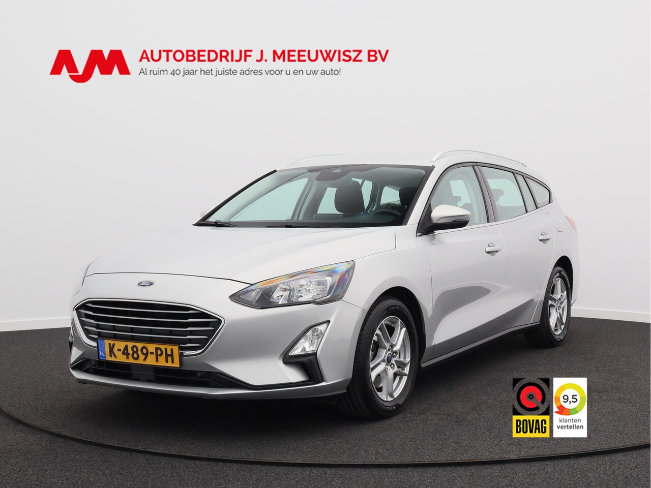 Ford Focus Wagon - 1.0 EcoBoost Hybrid Trend Edition Business/ lage km! - AutoWereld.nl