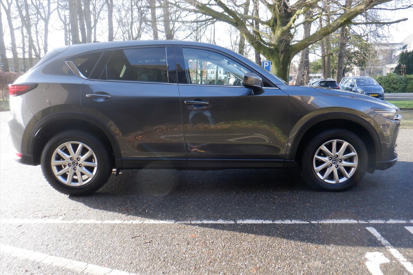 Mazda CX-5 - 2.5 SKYACTIV-G 194pk 2WD Aut HEAD-UP-STUUR/STUURVERW/LEER.BOVAG - AutoWereld.nl