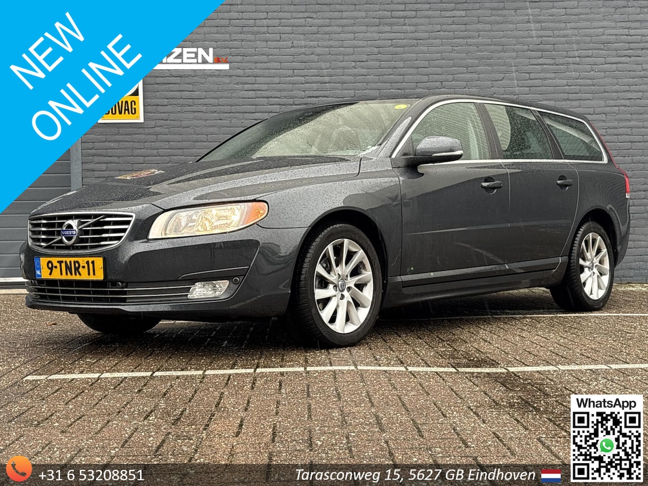 Volvo V70 - 2.0 D4 Nordic+ Automaat | Leder | Climate | Cruise | Navi | PDC | - AutoWereld.nl