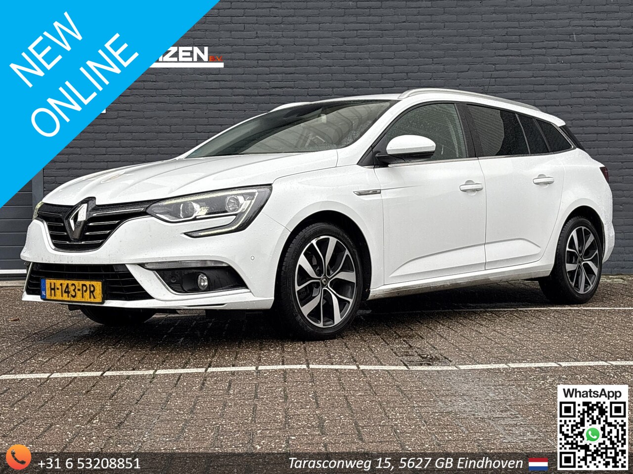 Renault Mégane Estate - 1.3 TCe Bose | € 6.900,- NETTO! | Leder | Climate | Cruise | Navi | Camera | - AutoWereld.nl