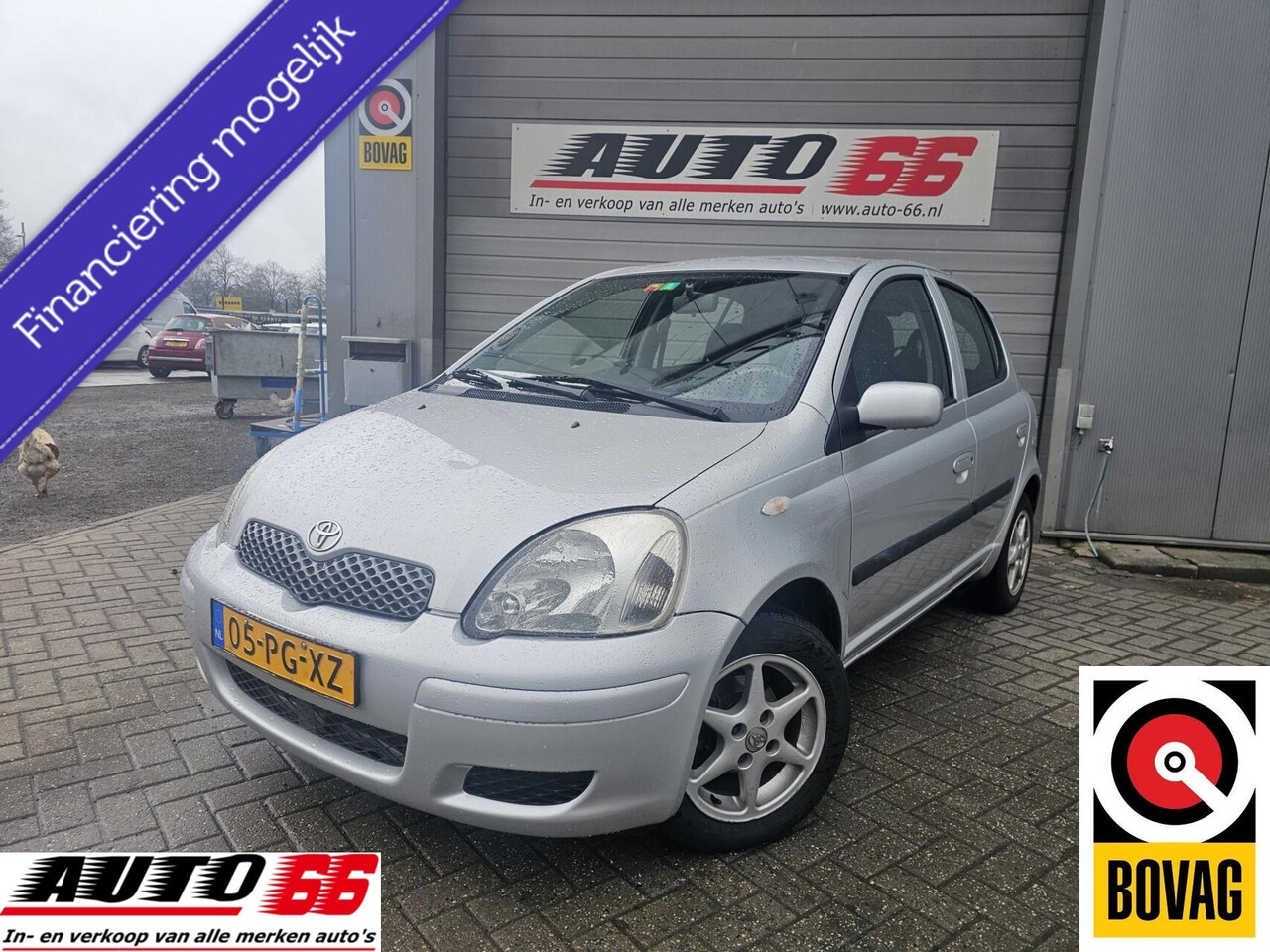 Toyota Yaris - 1.3 VVT-i Sol 100% onderhouden - AutoWereld.nl