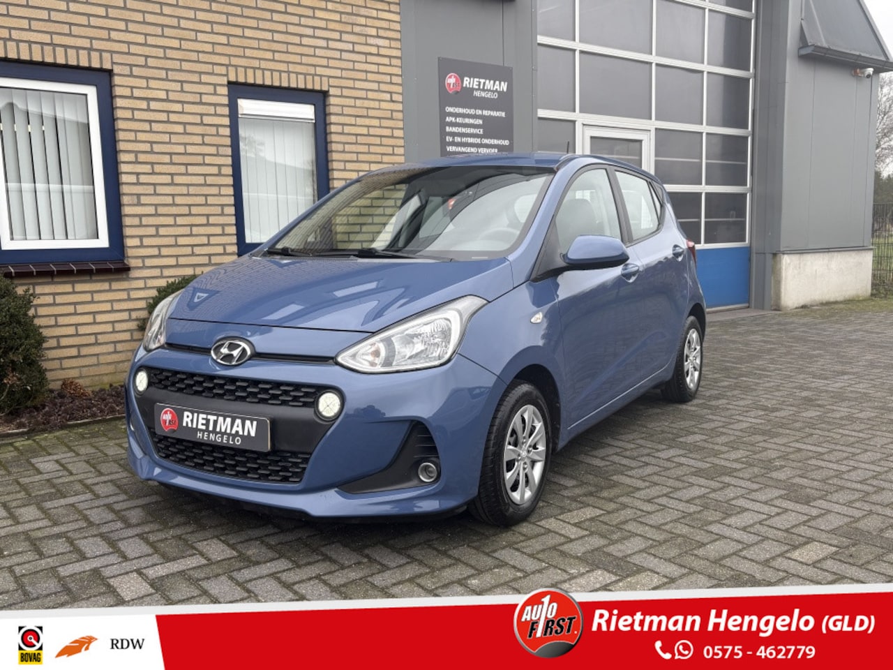 Hyundai i10 - 1.0i Go! 2017 NAVI-BT-CRUISE-KETTING -12 Maand Mobiliteits Garan - AutoWereld.nl