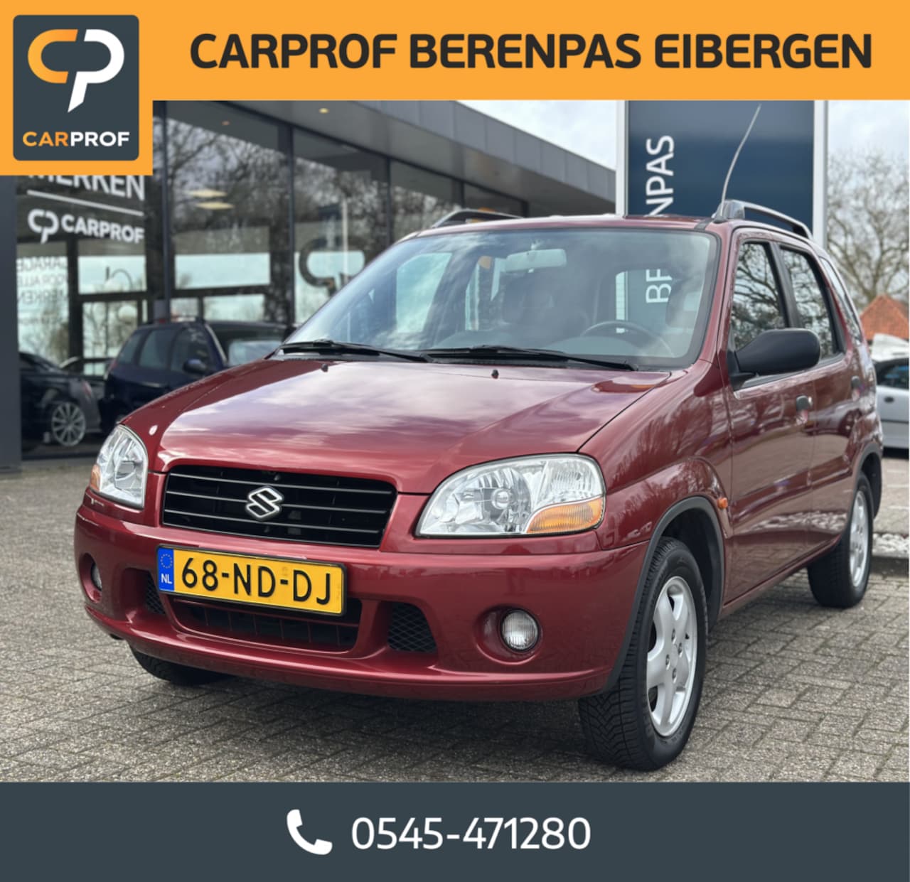 Suzuki Ignis - 1.3-16V 5-drs GS Automaat perfect onderhouden '' Airco - Elektrische ramen''' - AutoWereld.nl