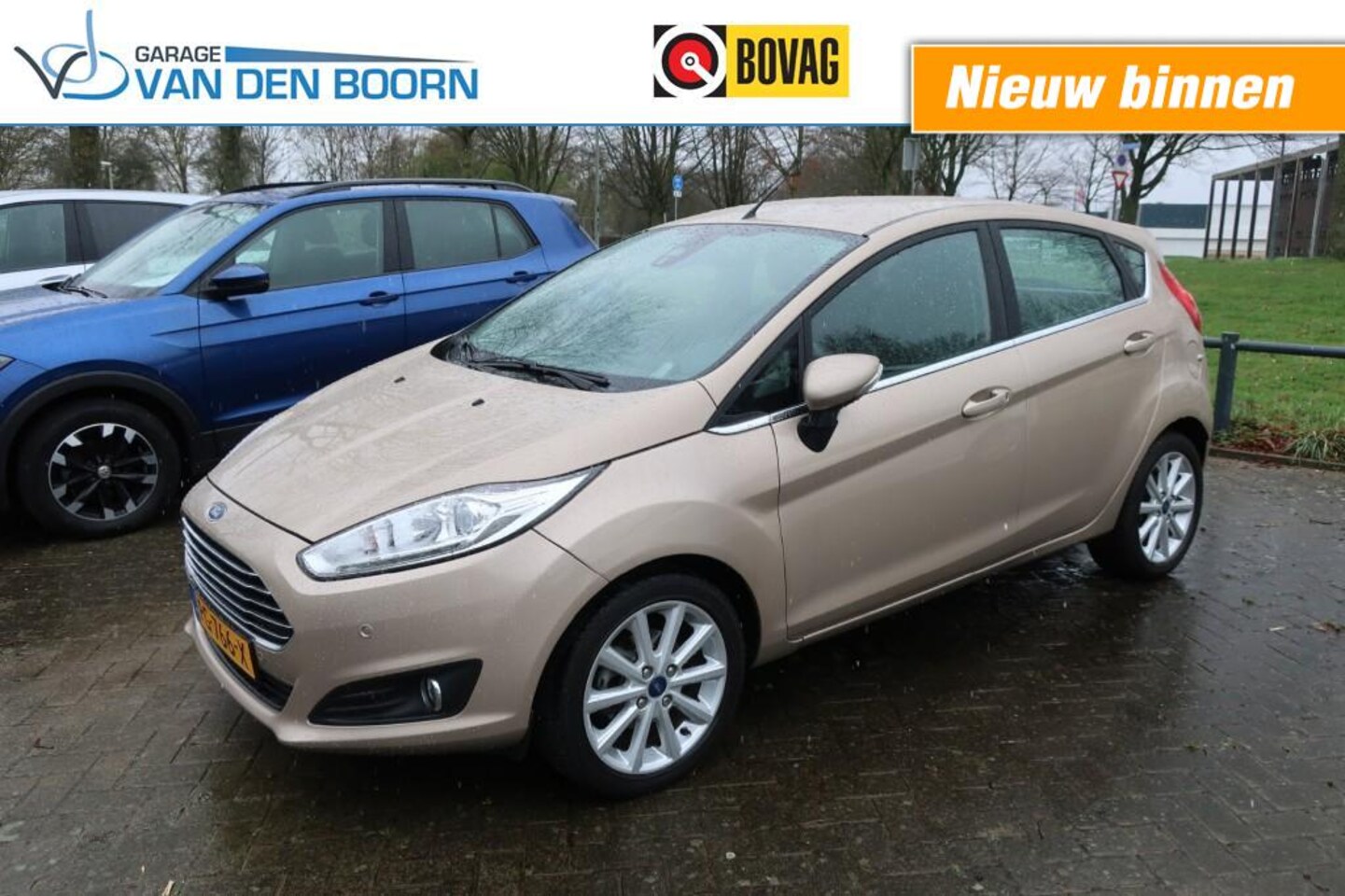 Ford Fiesta - 1.0 EcoBoost Titanium 1.0 ECOBOOST TITANIUM, PDC Rondom, Clima, Cruise Control, etc. - AutoWereld.nl