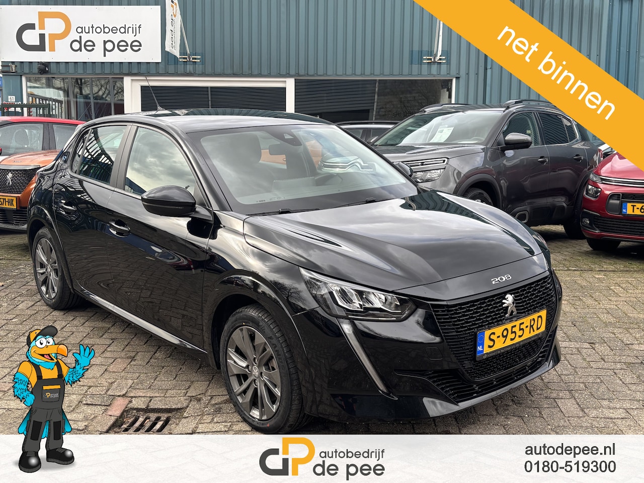Peugeot e-208 - EV Active Pack 50 kWh GARANTIE/CARPLAY/CLIMA/CRUISE/NAVI/LICHTMETAAL rijklaarprijs! - AutoWereld.nl