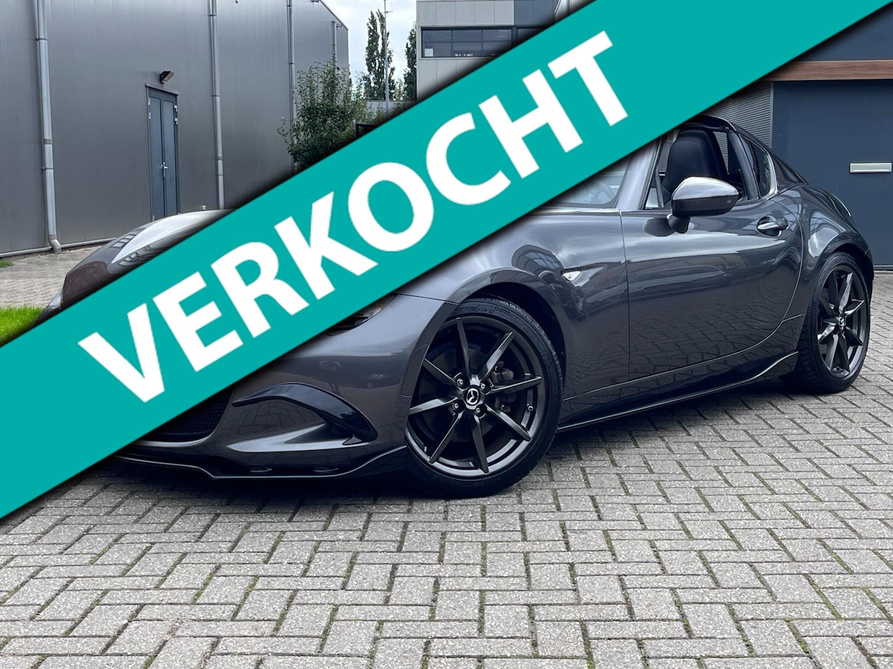 Mazda MX-5 RF - 2.0 SkyActiv-G 184 GT-M | Leder | Navi | Apple carplay | Eibach verlaagd - AutoWereld.nl