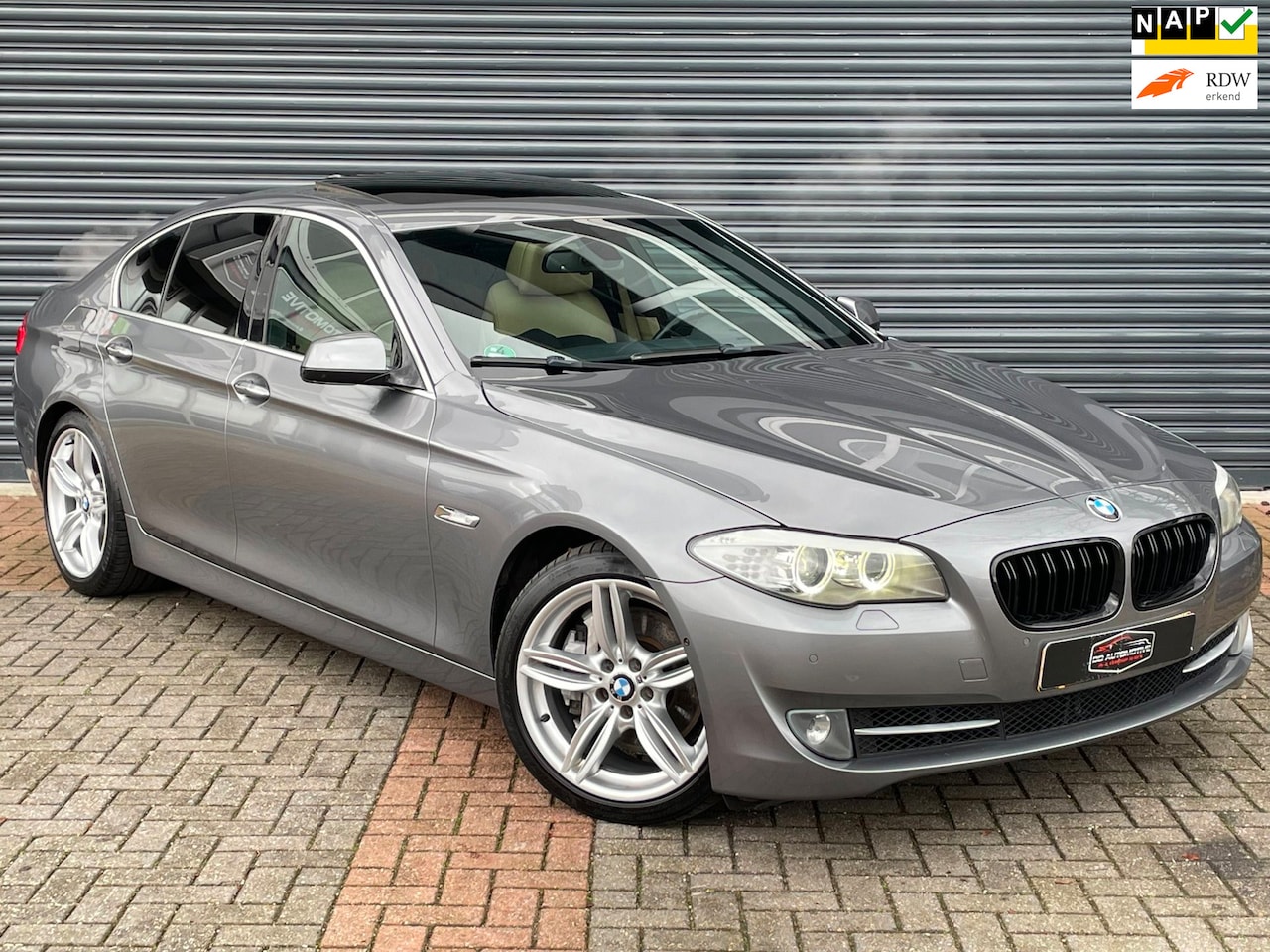 BMW 5-serie - 535i High Executive Dak | Memory | Camera | Leder | Xenon - AutoWereld.nl