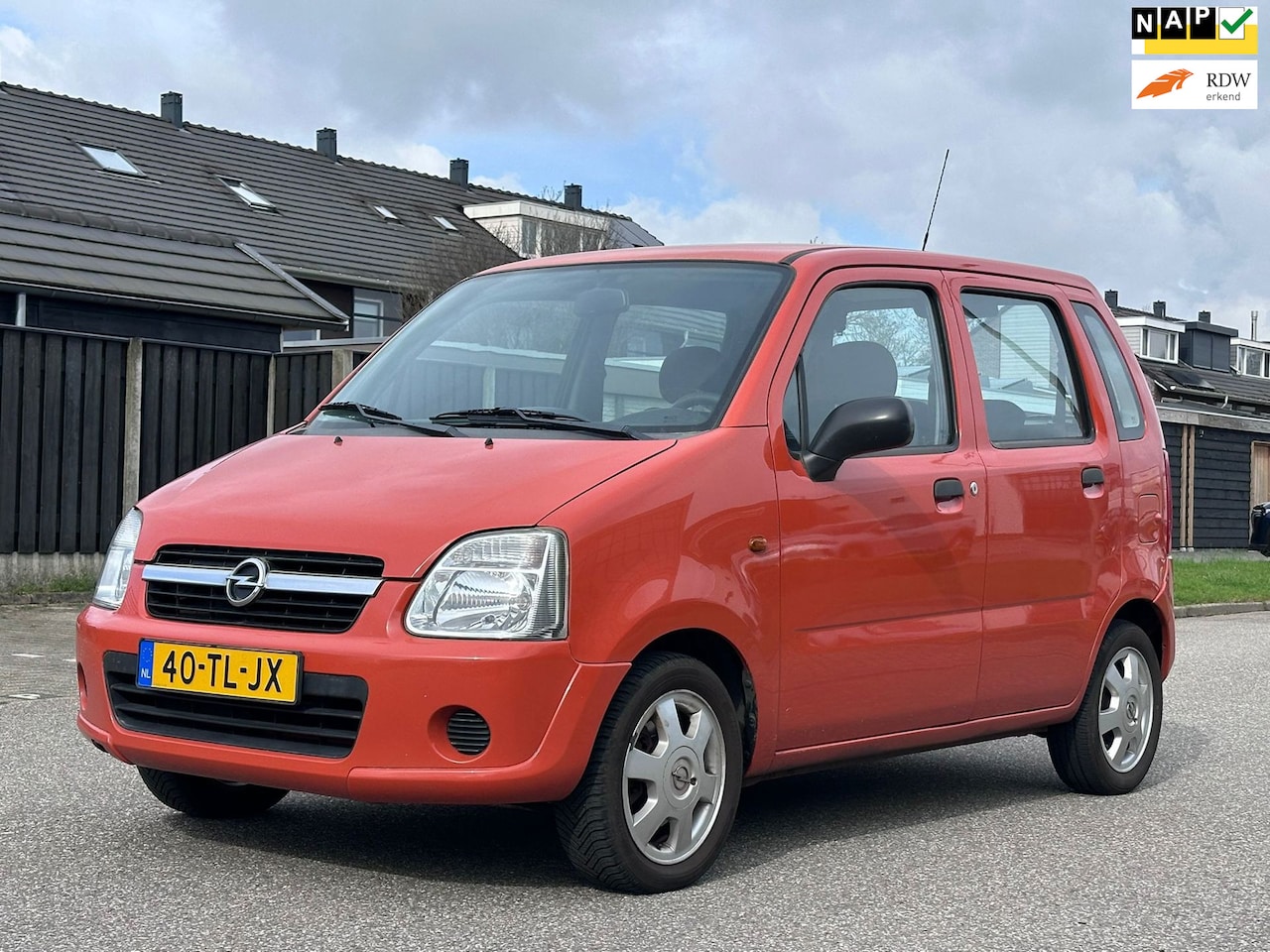 Opel Agila - 1.2-16V Essentia 31-07-2026 APK*NAP*LM velgen*Elektrische ramen*Nette auto* - AutoWereld.nl