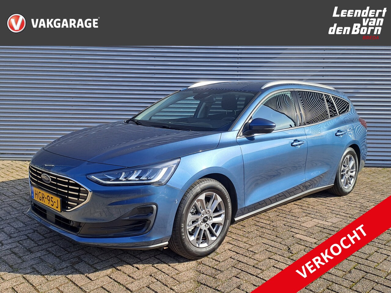 Ford Focus Wagon - 1.0 EcoBoost Hybrid Titanium | Apple Carplay/Android Auto | Trekhaak | Automaat | Camera | - AutoWereld.nl