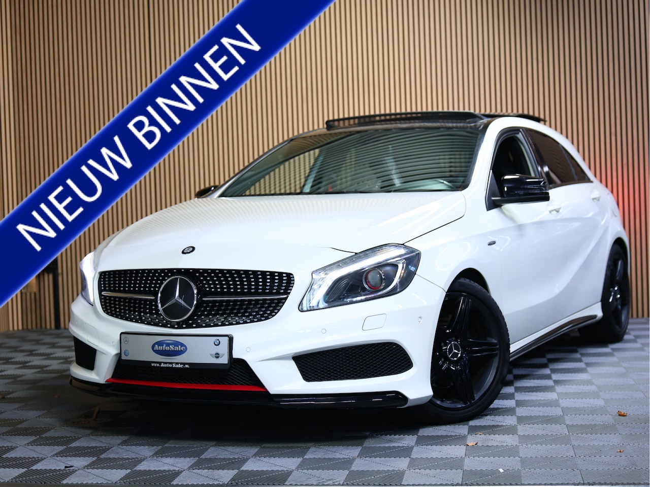 Mercedes-Benz A-klasse - 250 AMG Sport PANO LEDER NAV XENON STOELVW '14 - AutoWereld.nl
