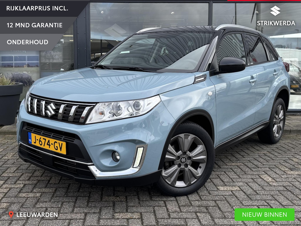 Suzuki Vitara - 1.0 Boosterjet Select Automaat Lmv/Carplay/Navi - AutoWereld.nl