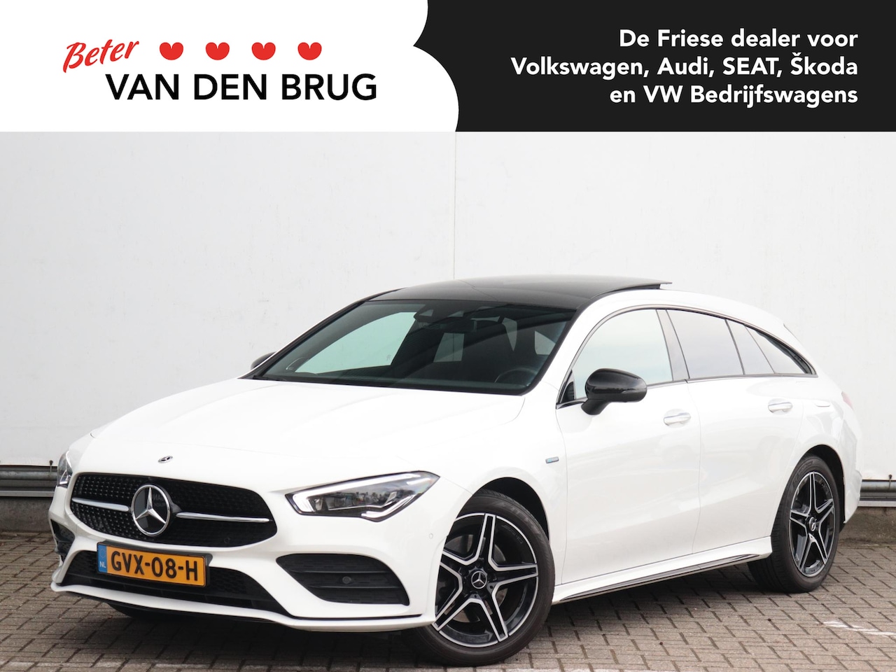 Mercedes-Benz CLA-klasse Shooting Brake - 250 e Business Solution AMG Limited | Panoramadak | Burmester | 360° camera | Apple Carpla - AutoWereld.nl