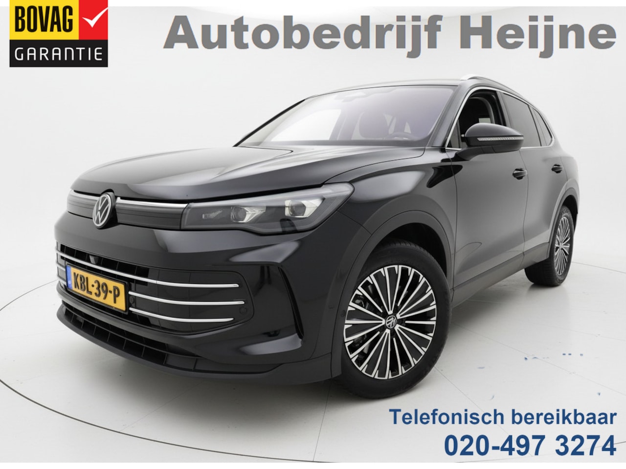 Volkswagen Tiguan - 1.5 eHybrid 272PK PHEV ELEGANCE ALCANTARA/NAVI/360°CAMERA/TREKHAAK - AutoWereld.nl