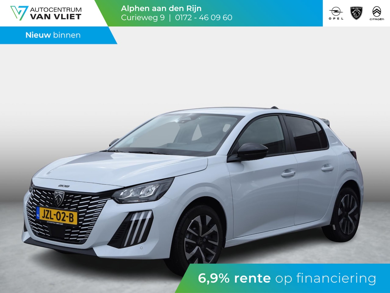 Peugeot 208 - 1.2 Hybrid 110 e-DCS6 Business PARKEERSENSOREN MET CAMERA | DONKER GETINT GLAS | AIRCO | D - AutoWereld.nl