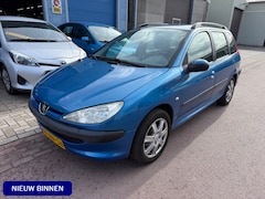 Peugeot 206 SW - 1.4 X-line bj. 2003 APK 07-2026 - NAP 223.937km Leuke auto nog voor de kleine portemonnaie