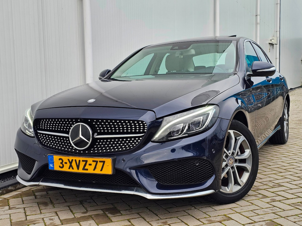 Mercedes-Benz C-klasse - 180 Ambition bj 2014 Automaat Opendak Leer Div Opties! - AutoWereld.nl