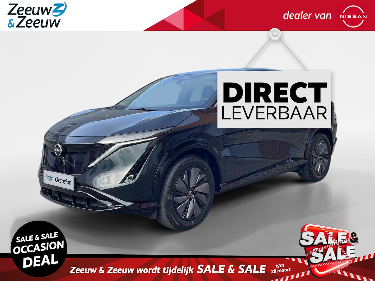 Nissan Ariya - Limited Edition 91 kWh Voorraadkorting €3.000,-|Navigatie| Parkeersensoren v+a| Adaptieve - AutoWereld.nl