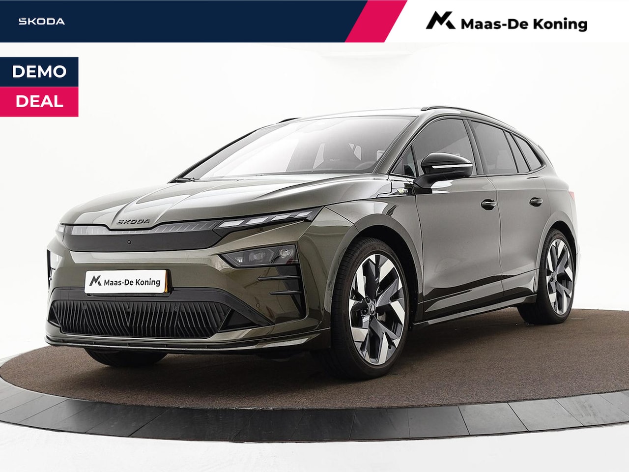 Skoda Enyaq iV - 85X RS 4X4 | 340PK | Business Upgrade Advanced| Head Up display | Lodge Suite Leder | 21 I - AutoWereld.nl